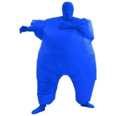 Colorful Inflatable Costume Purple Jumpsuit Outfits Cosplay Costume Halloween Carnval Suit